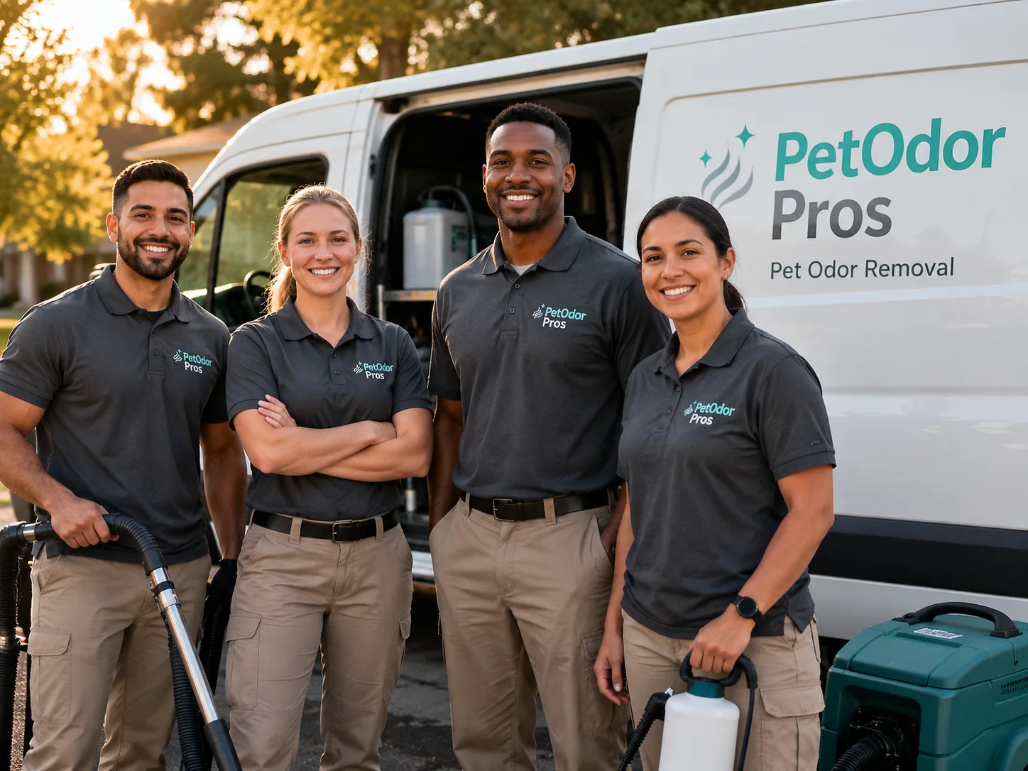 Pet Odor Removal team serving Albany, CA